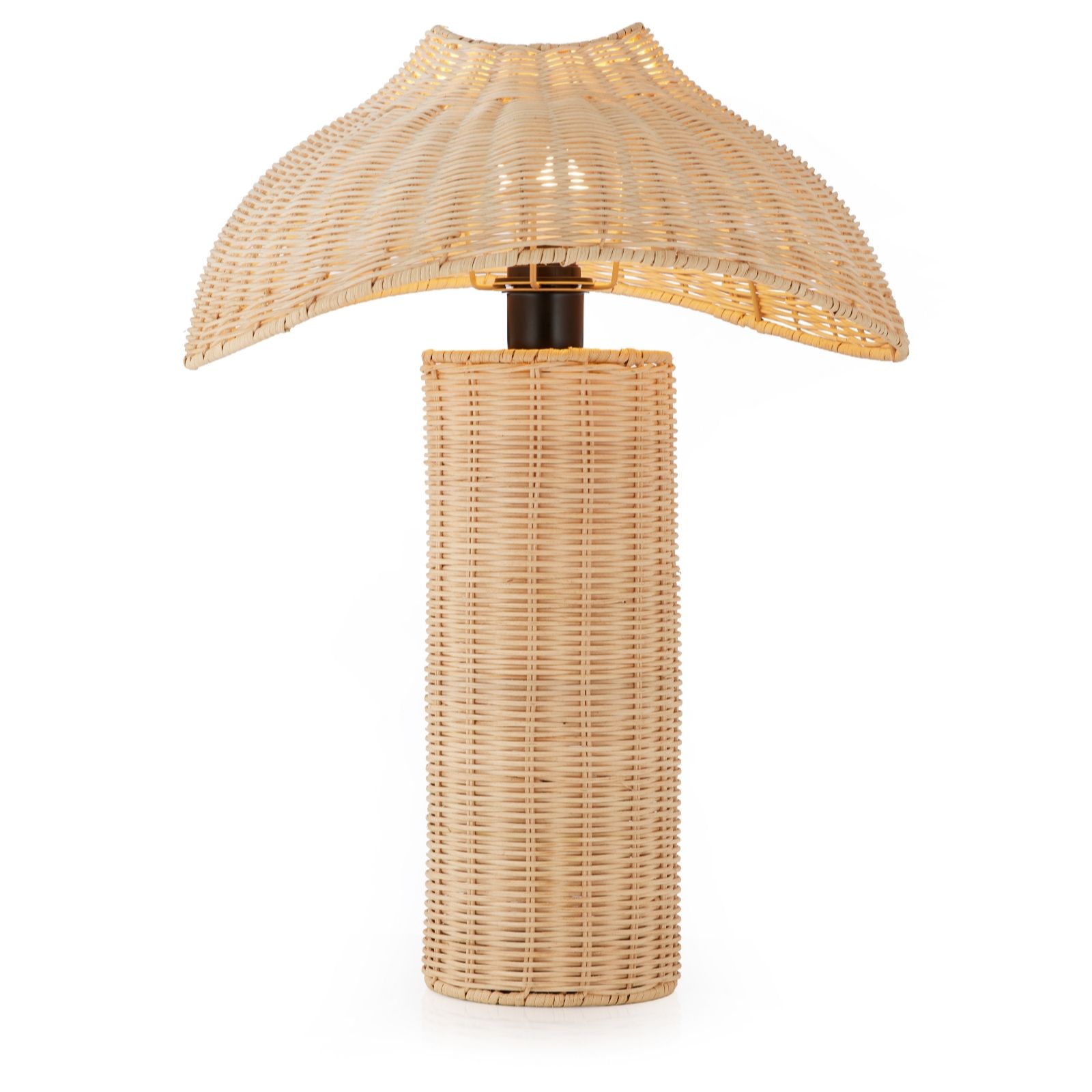 Home Stories 56cm Wicker Lamp