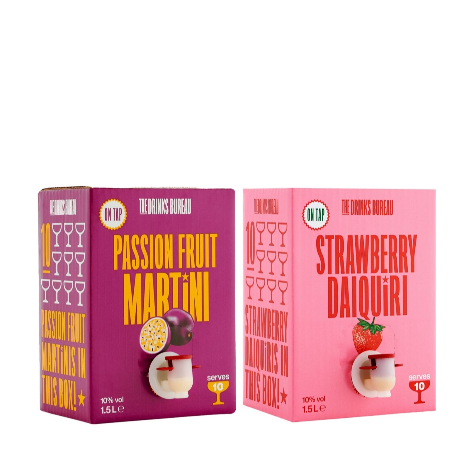 The Drinks Bureau Set of 2 Party Boxes