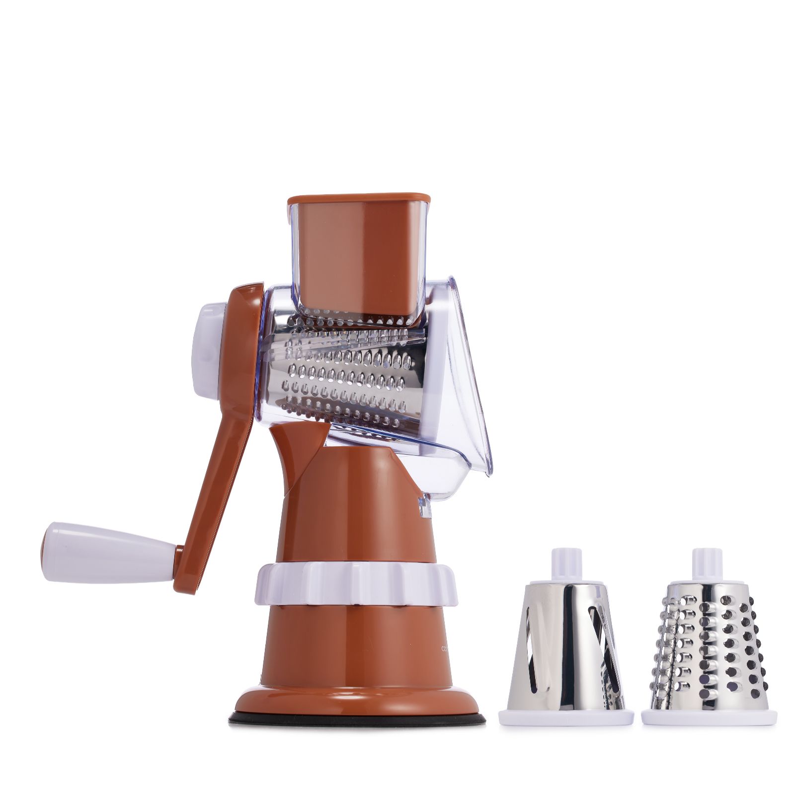 Cook's Essentials Speed Grater & Slicer with Suction Base