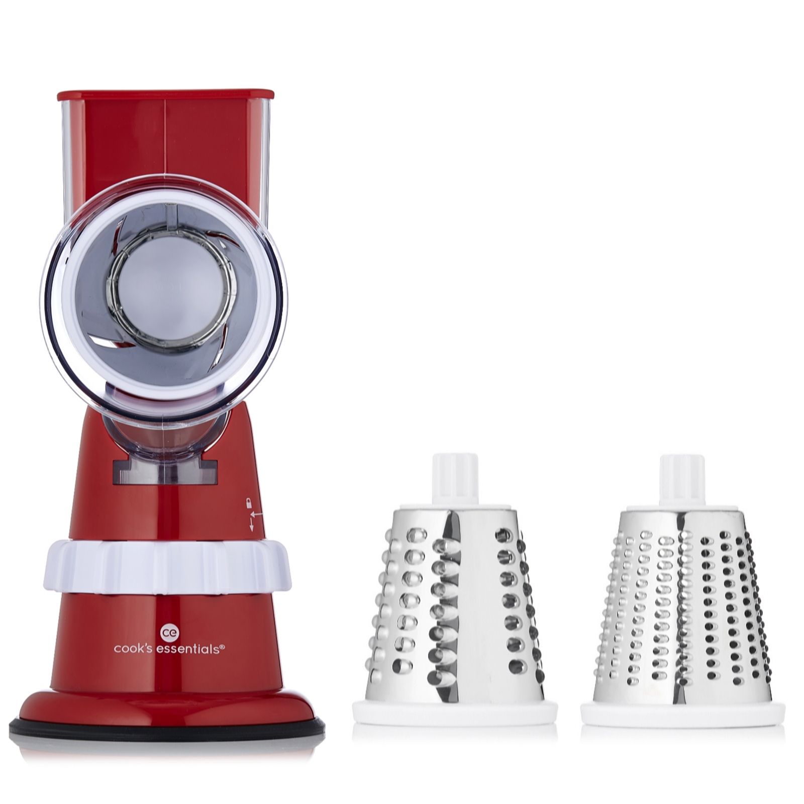 Cook's Essentials Speed Grater & Slicer with Suction Base