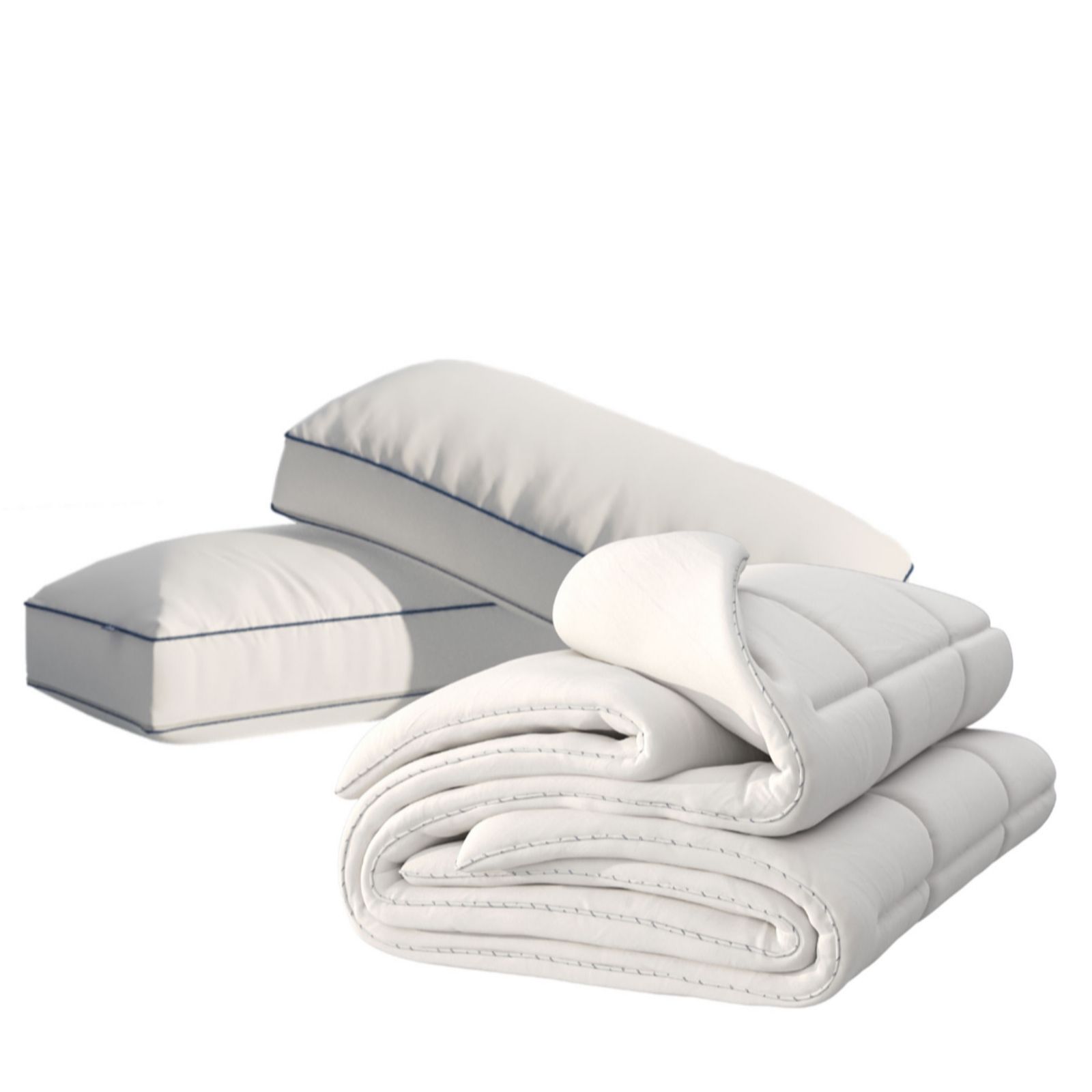 Emma Microfibre Pillow Pair and Cloud Duvet Bundle