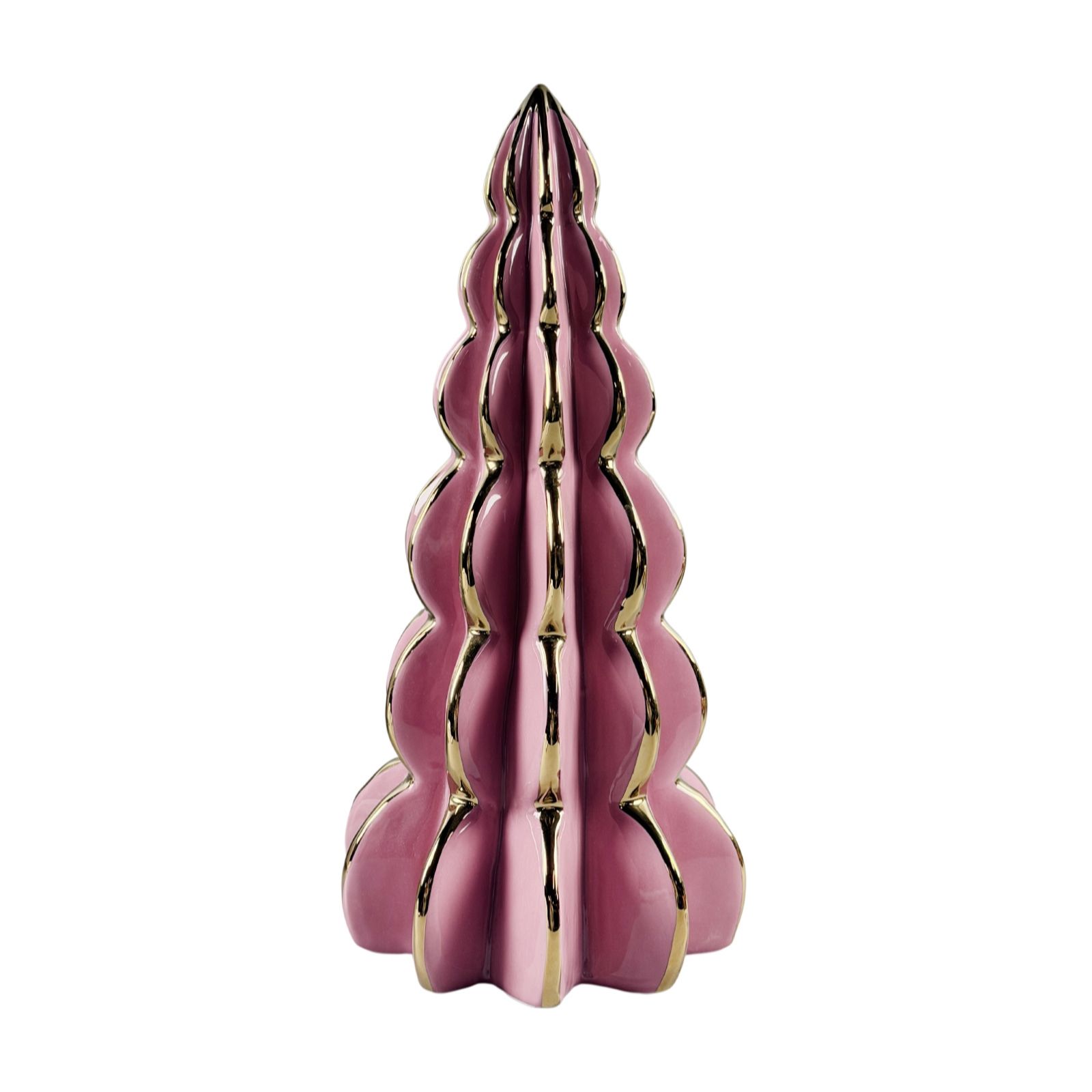 Home Stories Metallic Edge Ceramic Christmas Tree