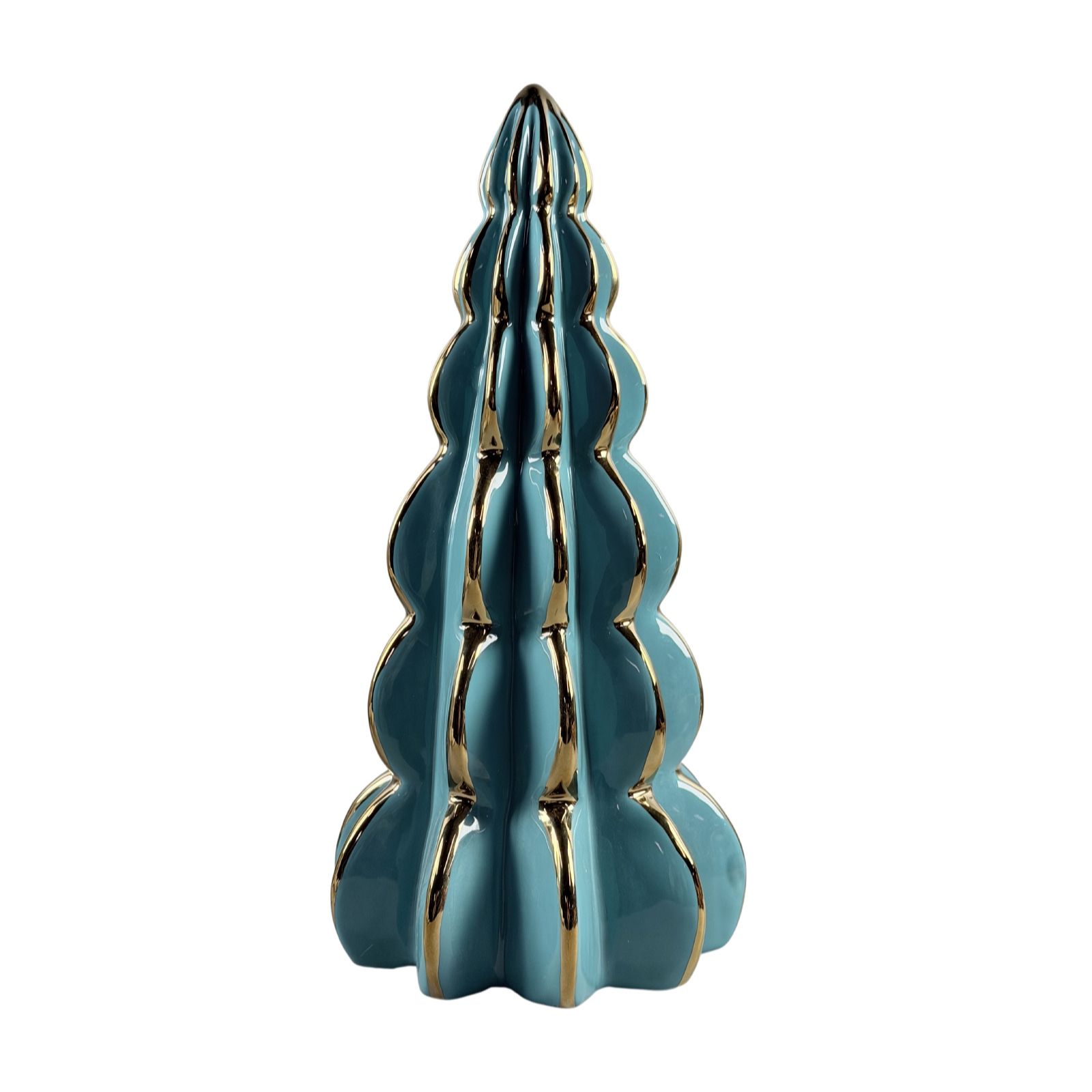 Home Stories Metallic Edge Ceramic Christmas Tree