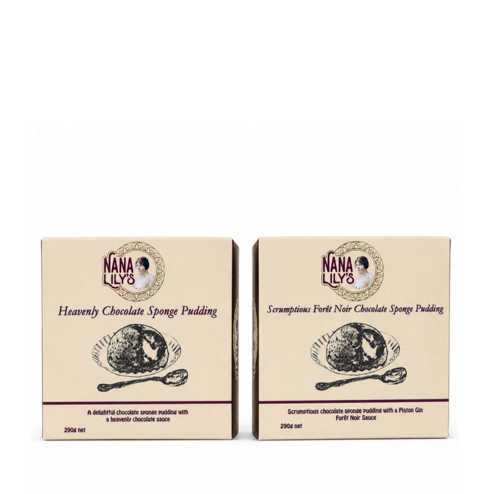 Nana Lily's Set of 2 Boxed Puddings