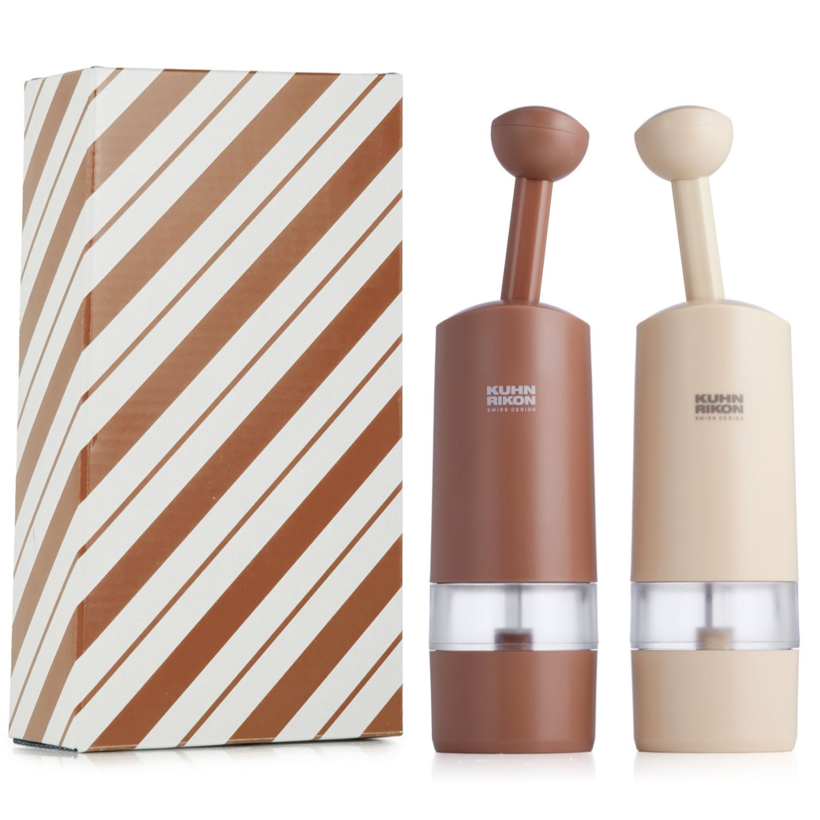 Kuhn Rikon Set of 2 Ratchet Grinders in Gift Boxes