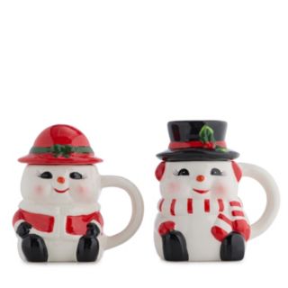 Mr Christmas Set of 2 Mugs with Lids