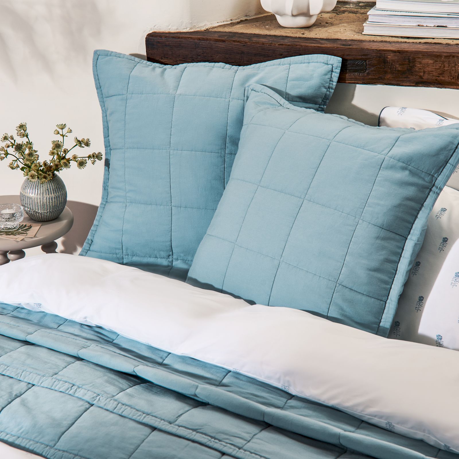 Christy Laundered Cotton 330TC Bedspread