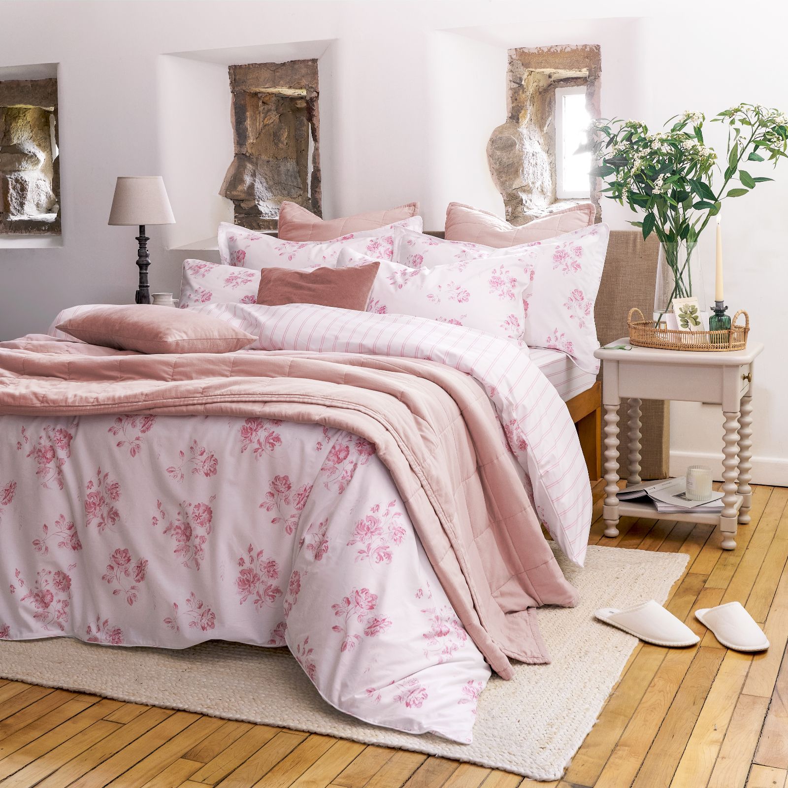 Christy Laundered Cotton 330TC Bedspread