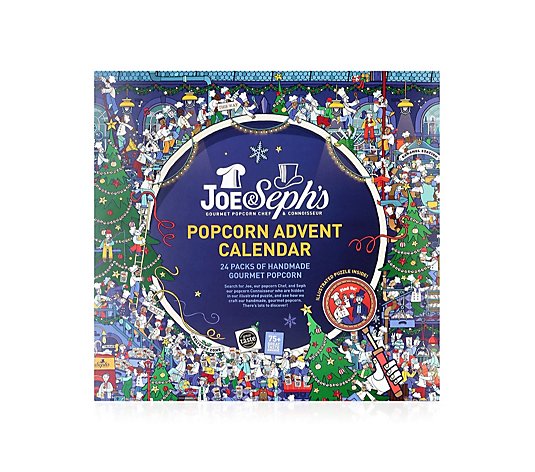 Joe & Seph's Where is Joe 24 Day Popcorn Advent Calendar