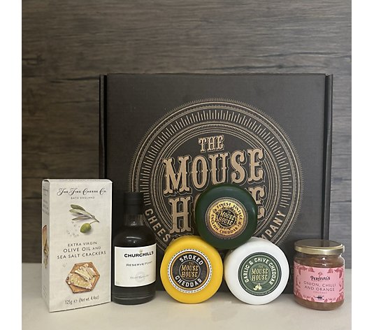 The Mouse House Classic Cheese & Port Hamper