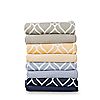 Cozee Home Set of 2 Velvetsoft Print & Embossed Throws, 1 of 7