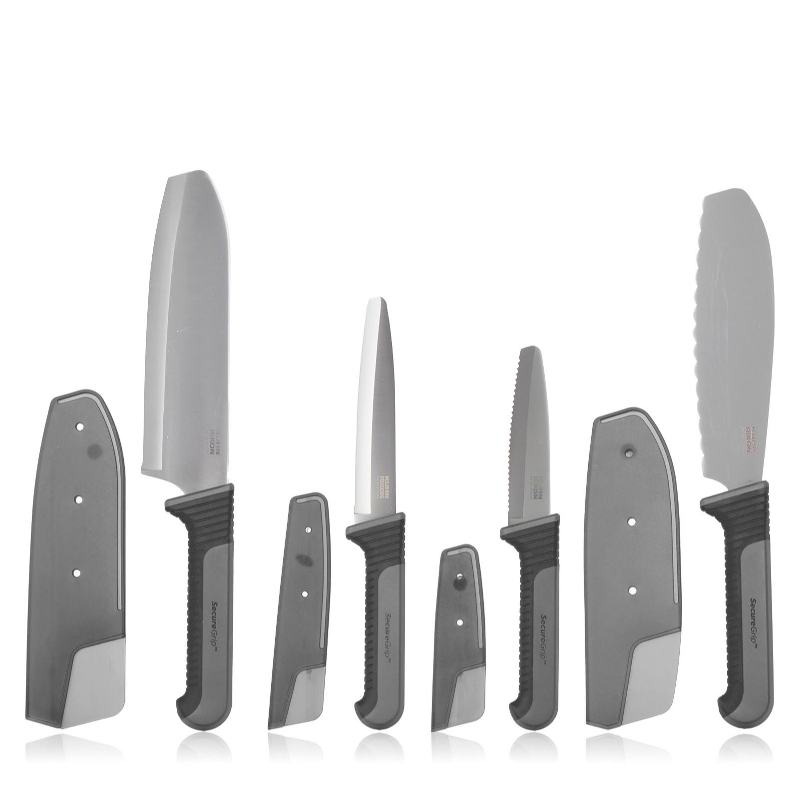 Kuhn Rikon SecureGrip 4 Piece Knife set