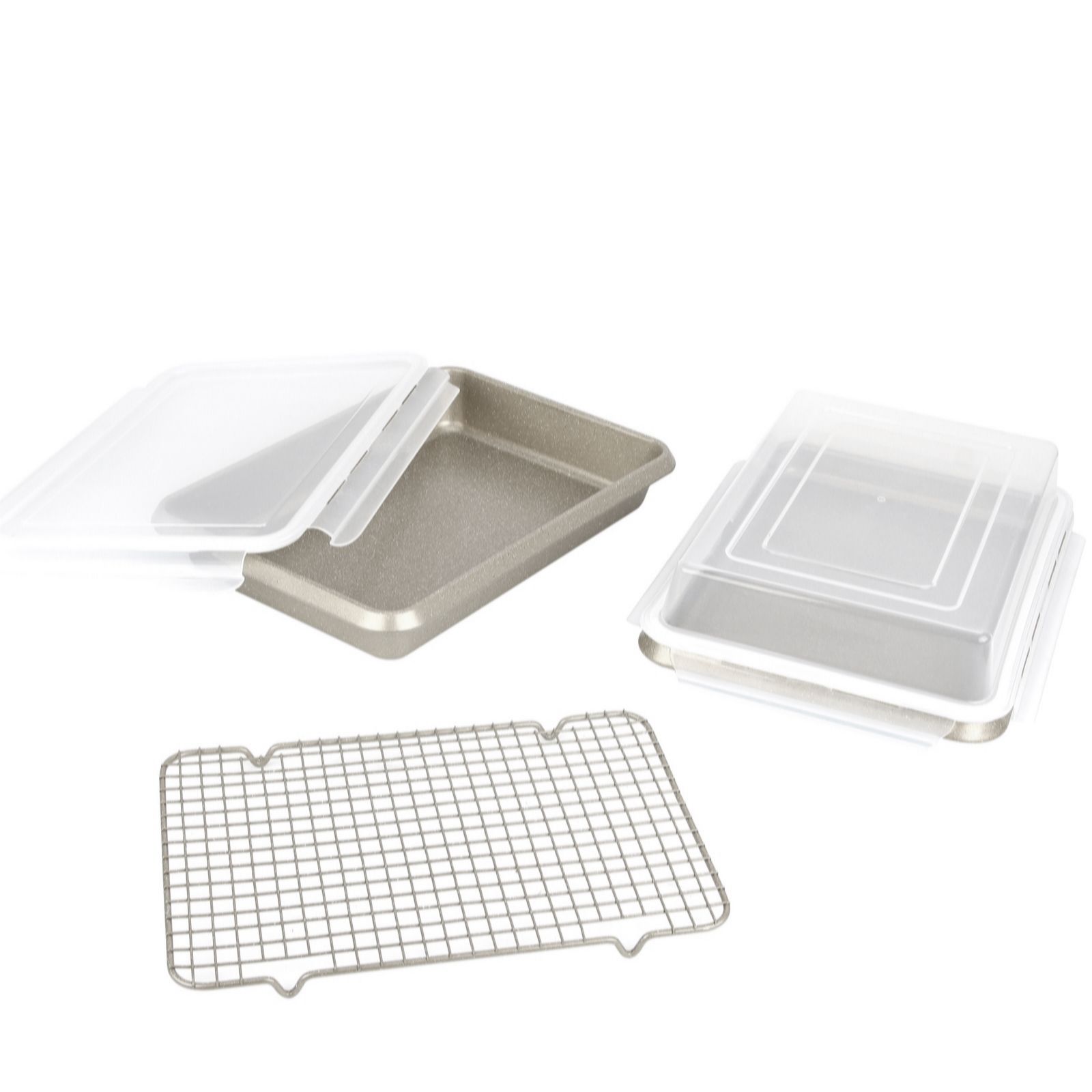 Outlet Curtis Stone Set of 2 Roast & Bake Store Pan