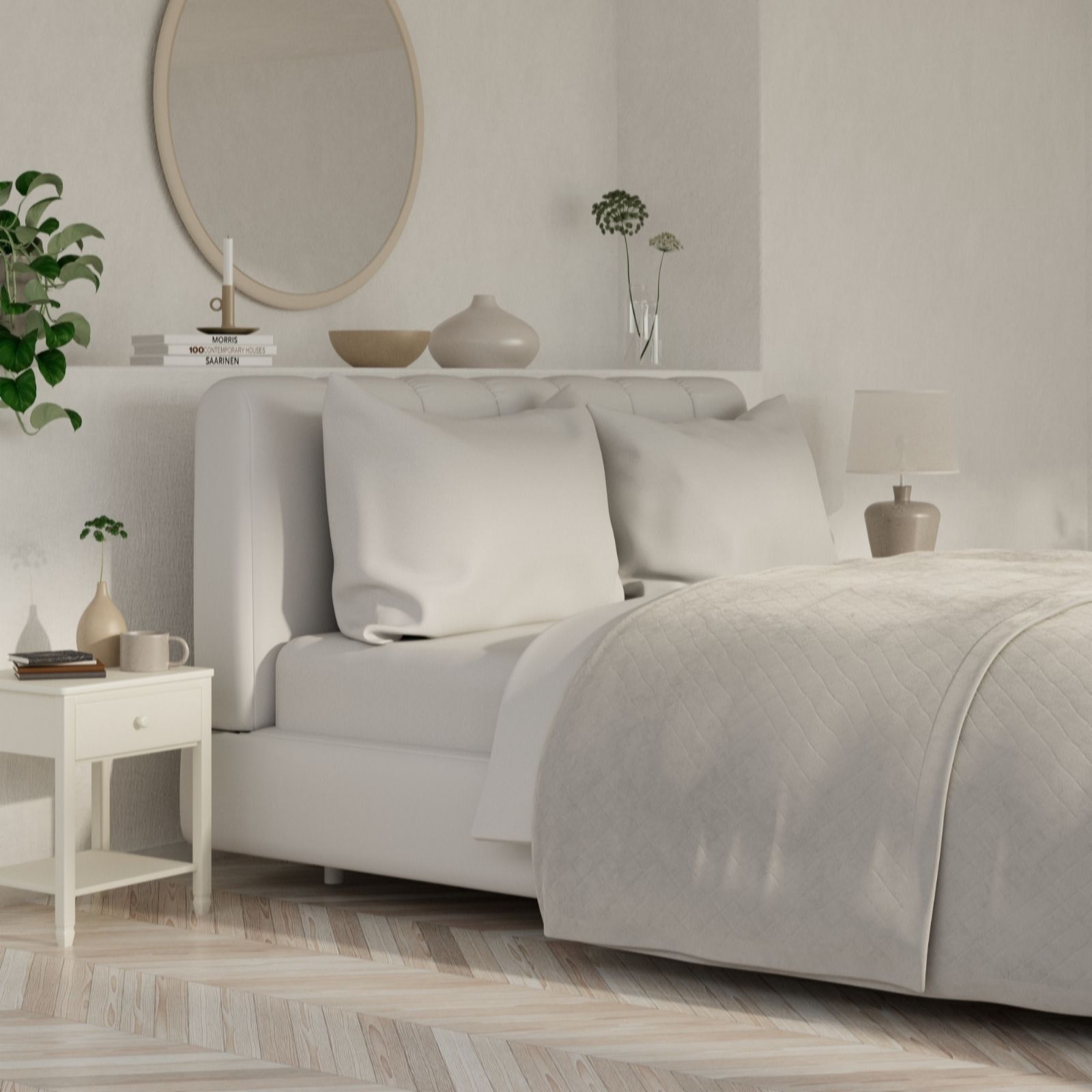 Outlet Cozee Home Lightweight Velvet Bedspread