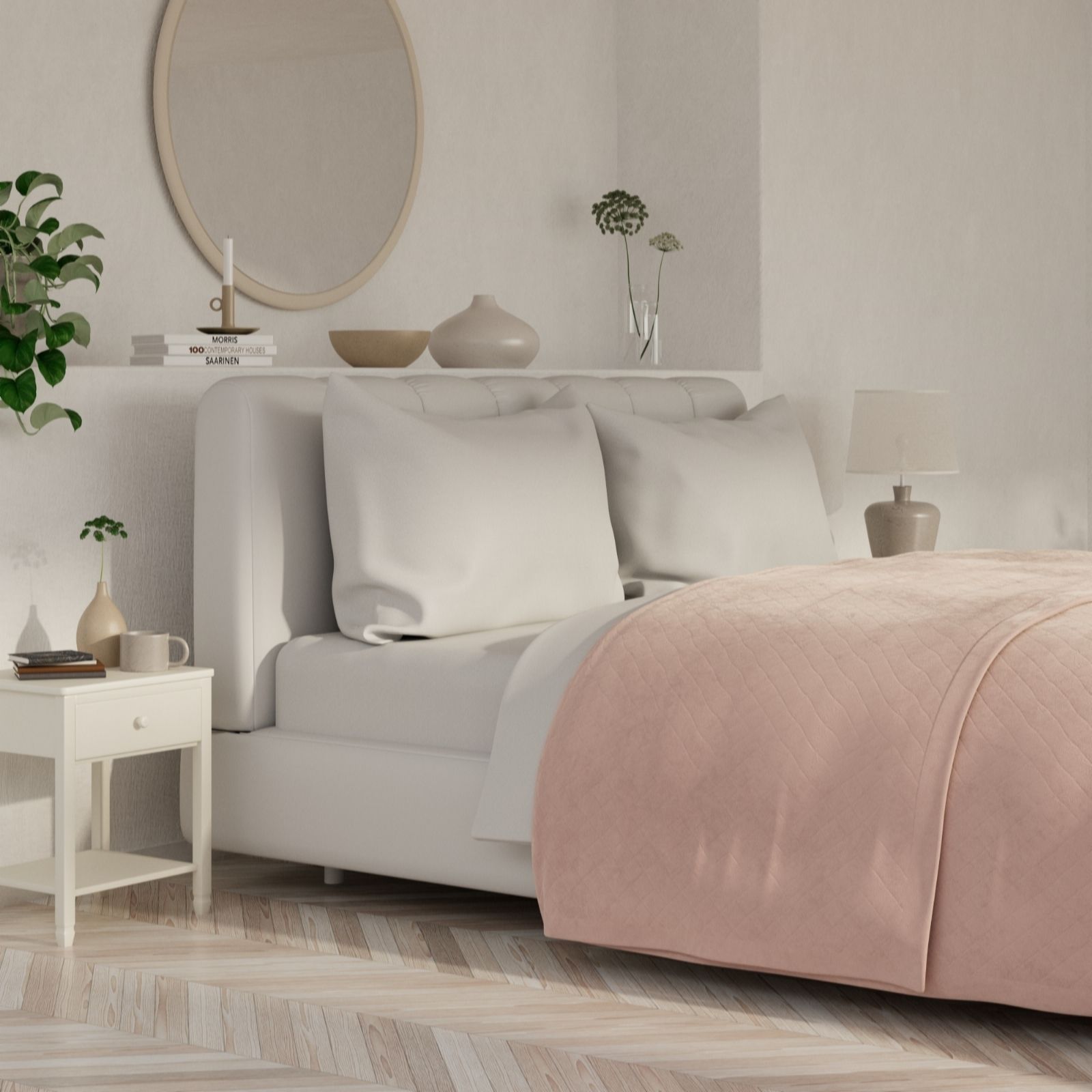 Outlet Cozee Home Lightweight Velvet Bedspread