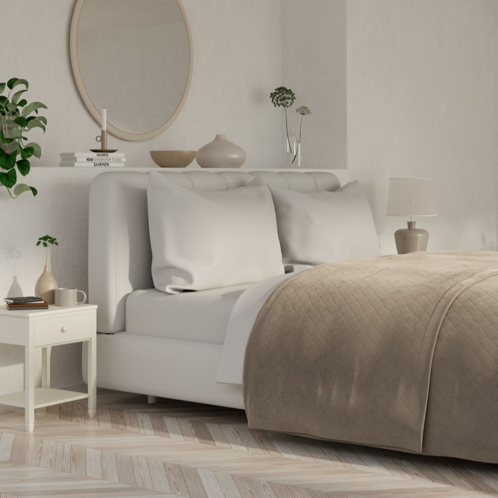 Outlet Cozee Home Lightweight Velvet Bedspread