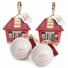 Joe & Seph's Set of 4 Popcorn Baubles