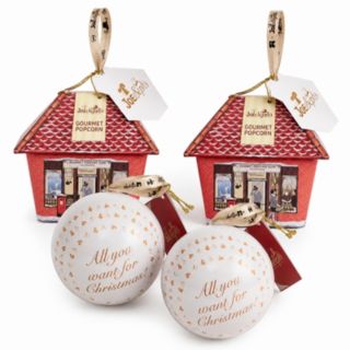 Joe & Seph's Set of 4 Popcorn Baubles