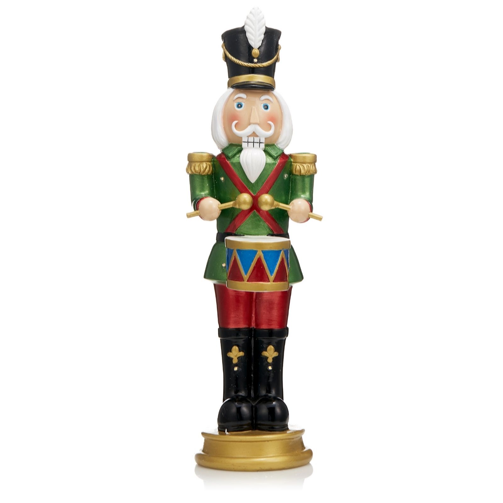 Outlet Festive Traditional PreLit Nutcracker QVC UK