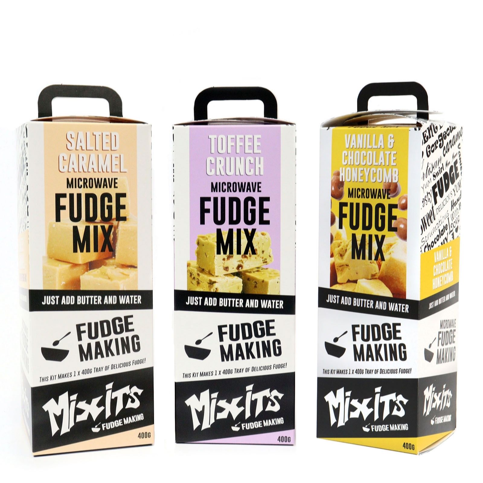 Calico Set of 3 Mixits Make Your Own Fudge Gift Set