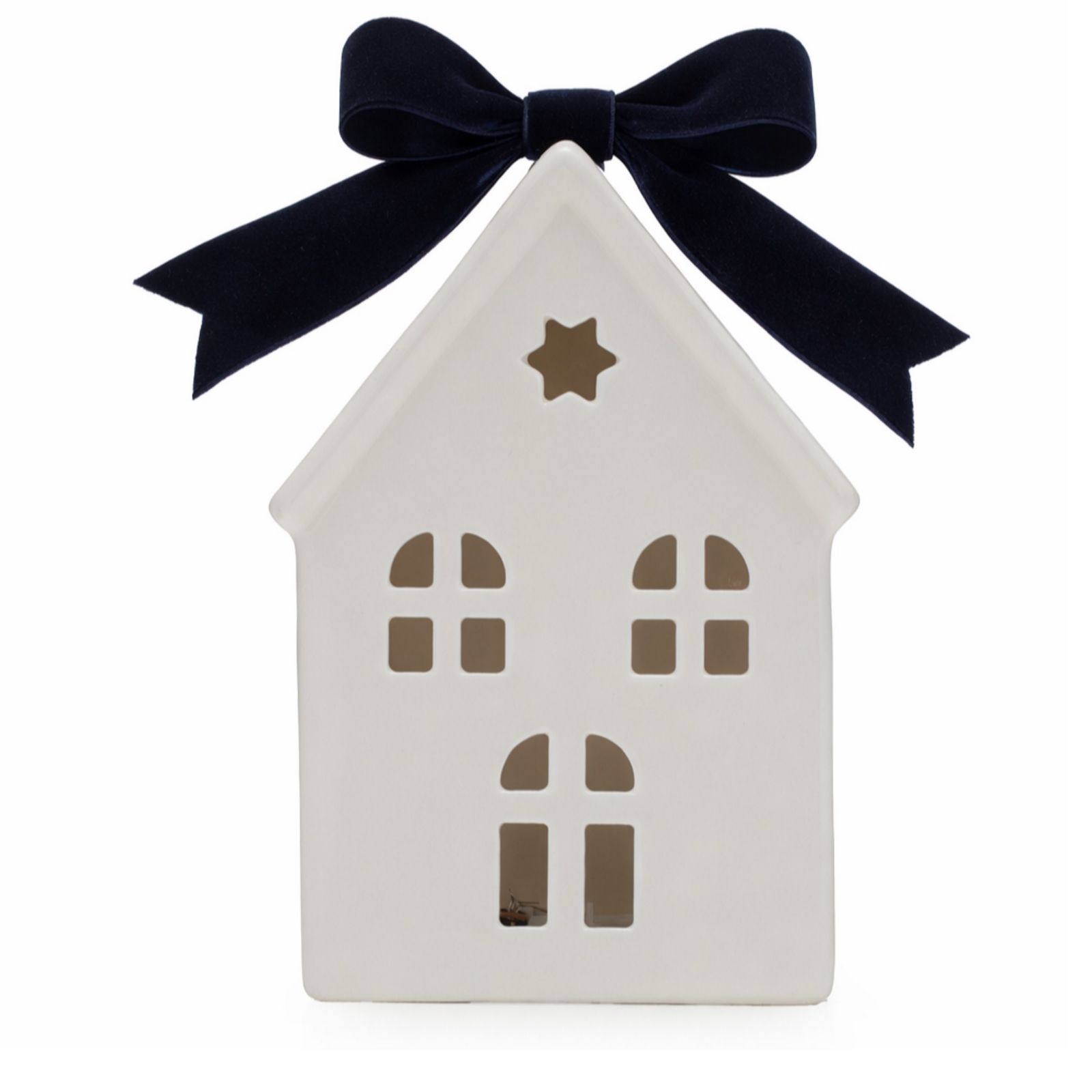 Home Stories Ceramic Houses With Bow