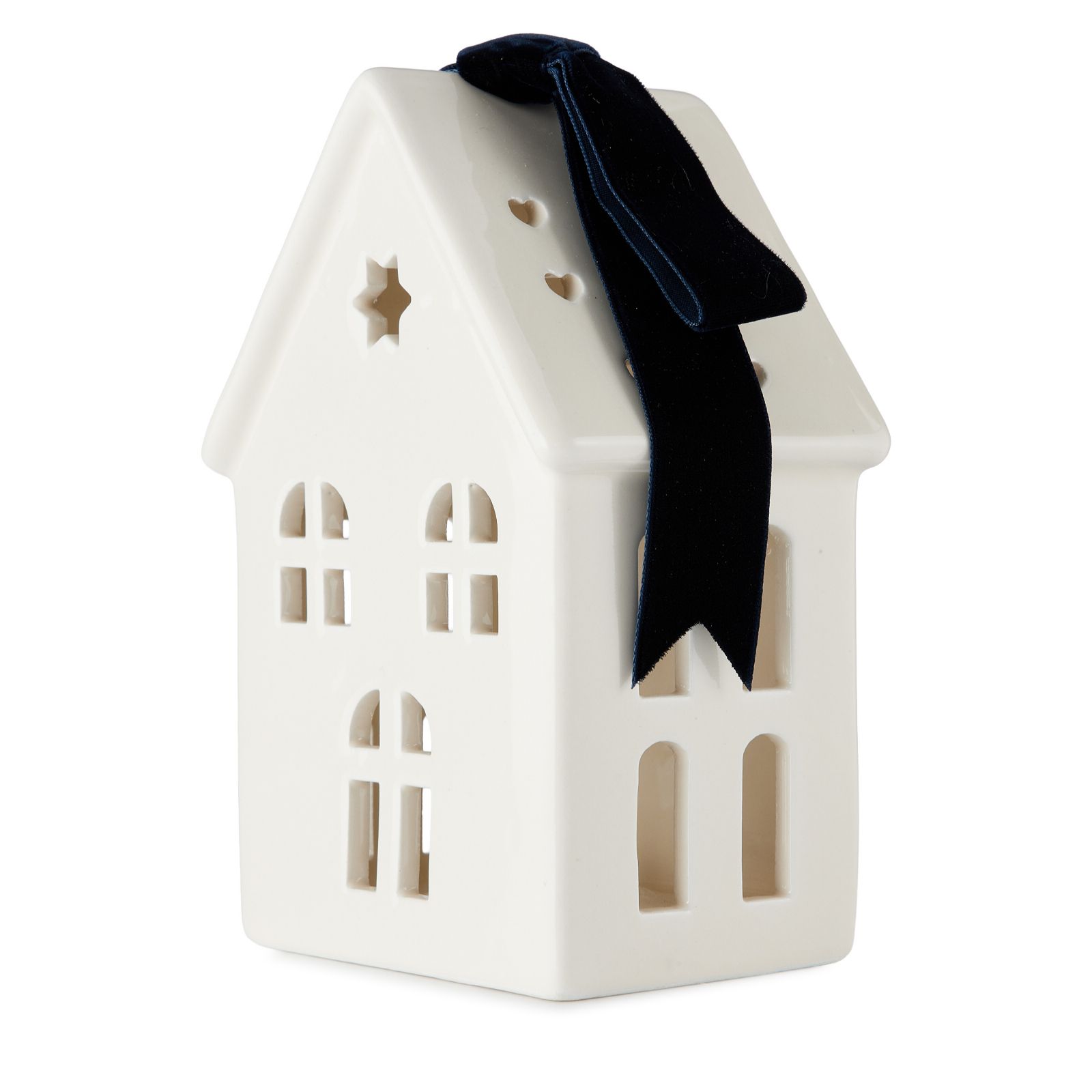 Home Stories Ceramic Houses with Bow
