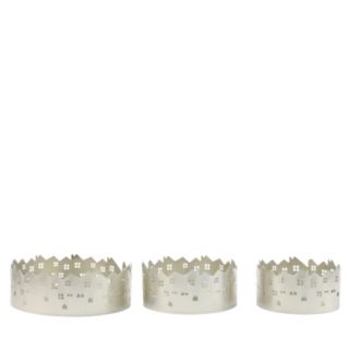 Sara by Sara Davies Set of 3 Nestable Metal Trays