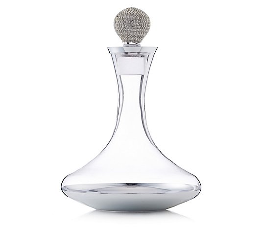 JM by Julien Macdonald Wine Decanter with Crystal Stopper in Gift Box