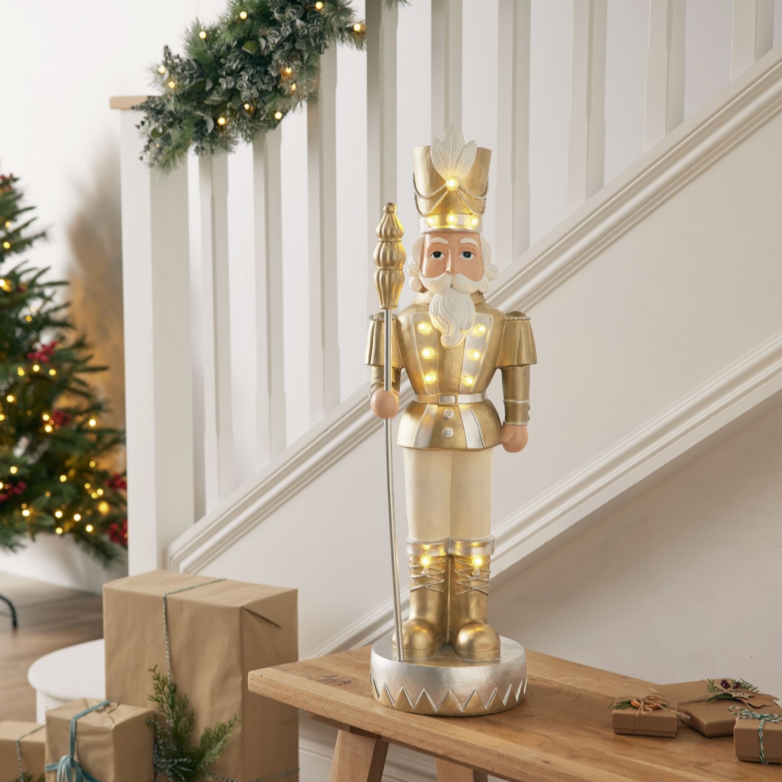 JM By Julien Macdonald Pre-Lit 80cm Nutcracker