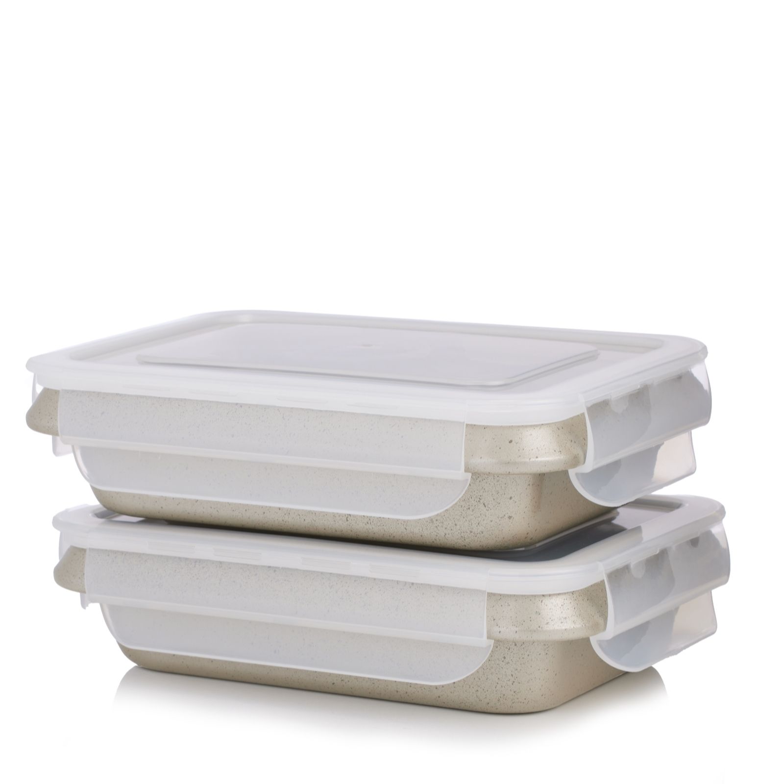 Outlet Curtis Stone Set of 2 Dura-pan+ Mini Bake & Store Pans