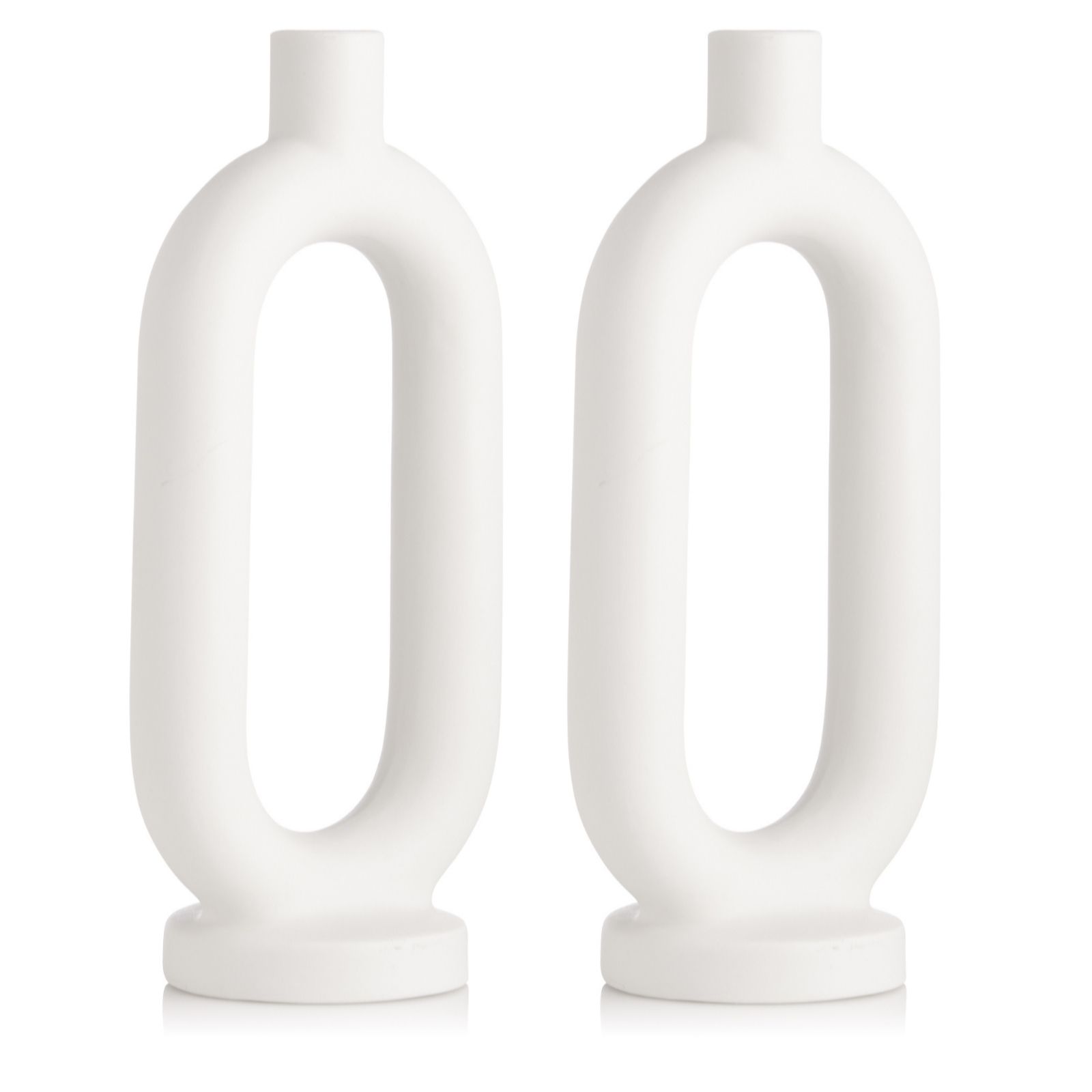 Outlet K by Kelly Hoppen Set of 2 Candlesticks - QVC UK