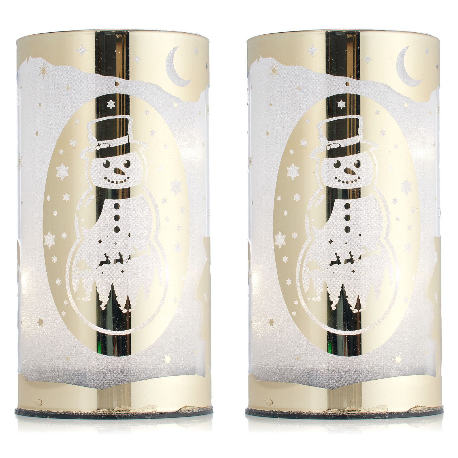 Luxa Set of 2 Frosty Twinklers
