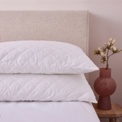 Northern Nights 100% Cotton Quilted Set of 2 Pillow Protectors