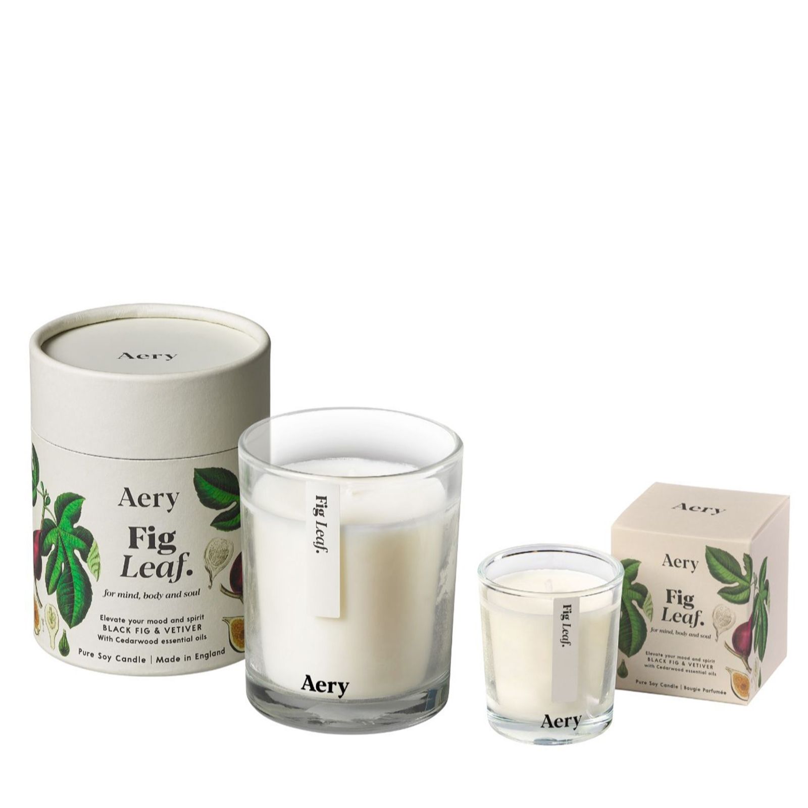 Aery Botanical Candle & Votive Set
