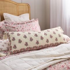 Christy Newstead Cotton Reversible Lumber Cushion