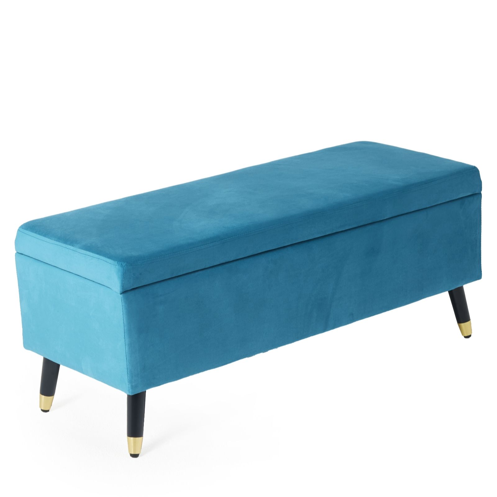 My Home Stories Velvet Ottoman