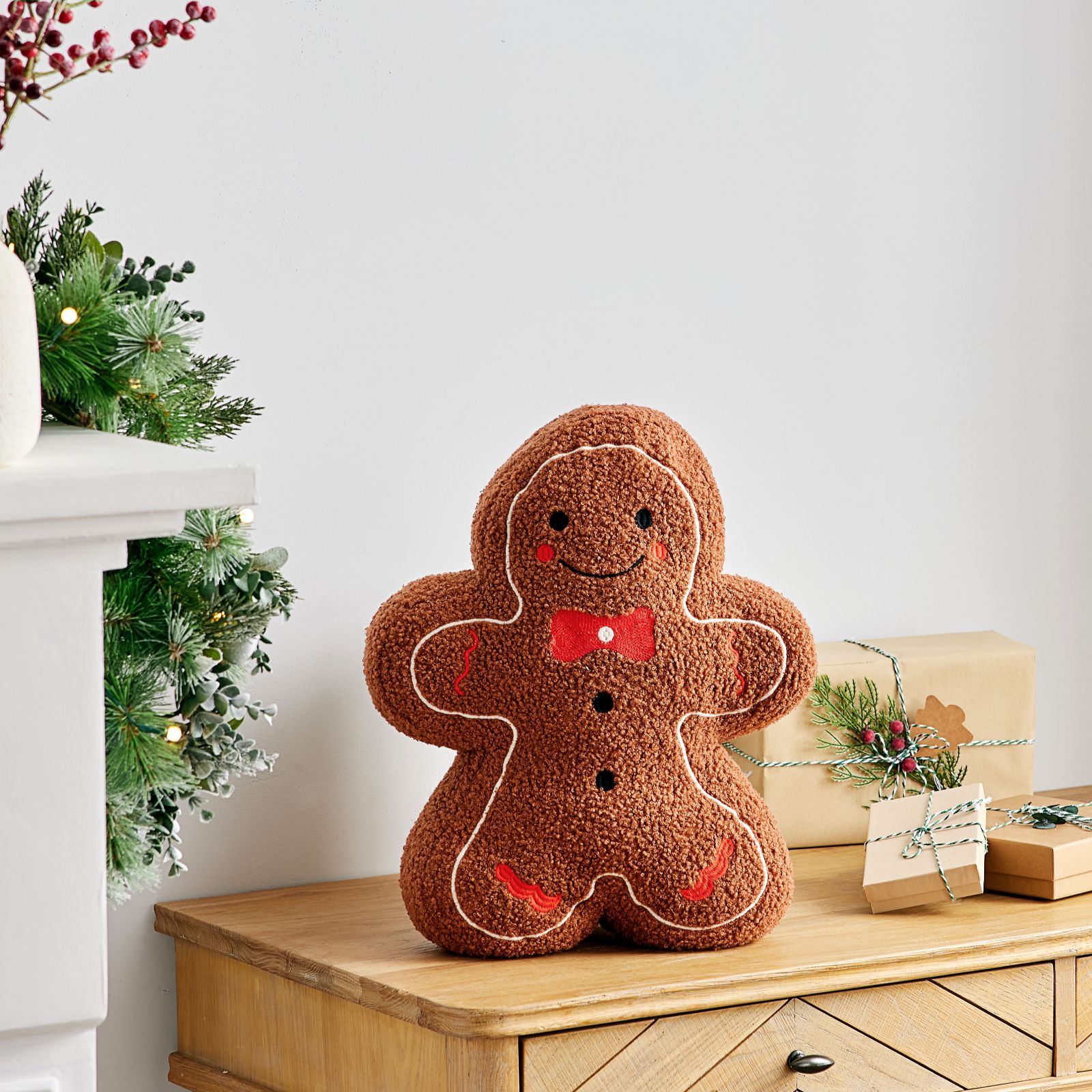 Home Stories Gingerbread Boucle Soft Cushion