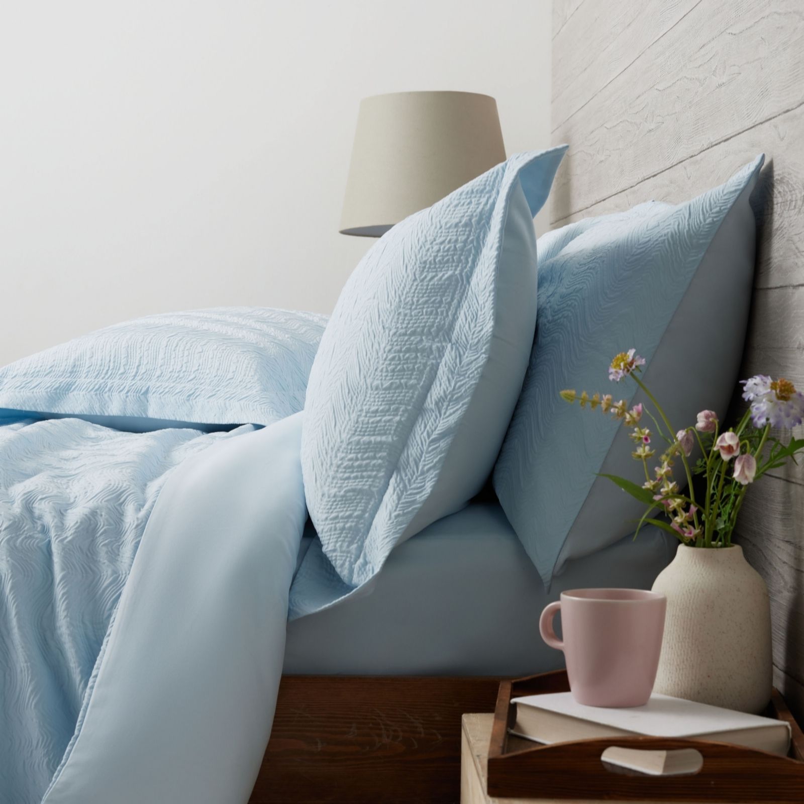 Outlet Supersoft by Cozee Home Textured Wave 6 Piece Duvet Set