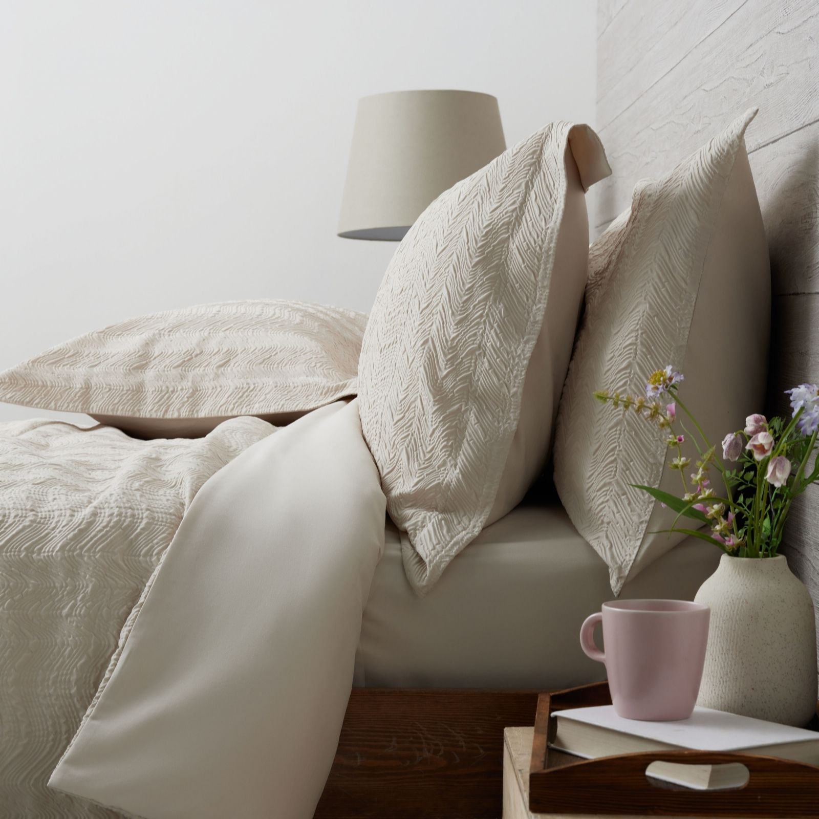 Outlet Supersoft by Cozee Home Textured Wave 6 Piece Duvet Set
