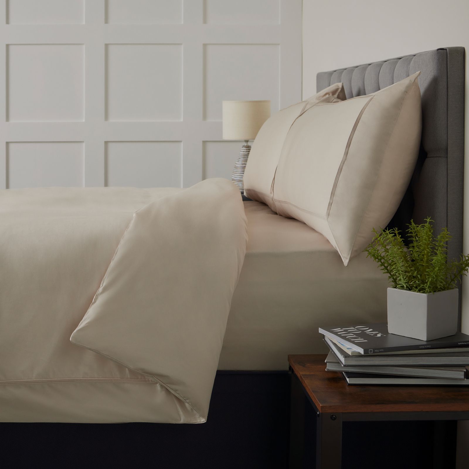 Northern Nights 500TC 100% Egyptian Cotton 4 Piece Duvet Set