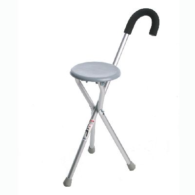 Travelon 2 in 1 Walking Cane & Portable Seat - QVC UK