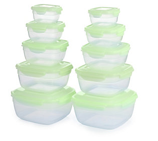 Outlet Lock & Lock 10 Piece Nestable Pastel Container Set