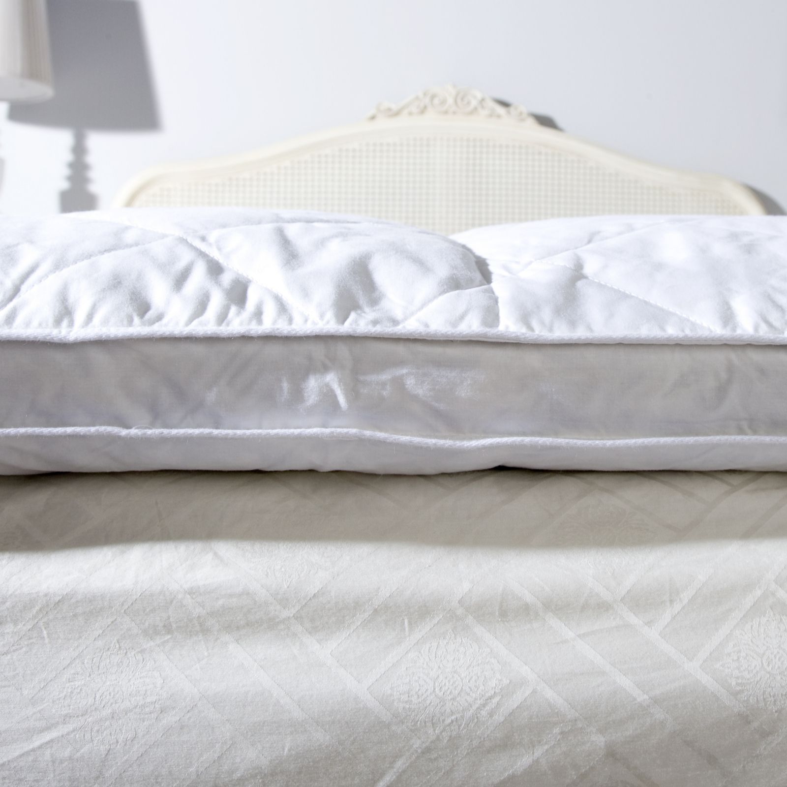 Northern Nights Eurorest Quilt top Featherbed QVC UK