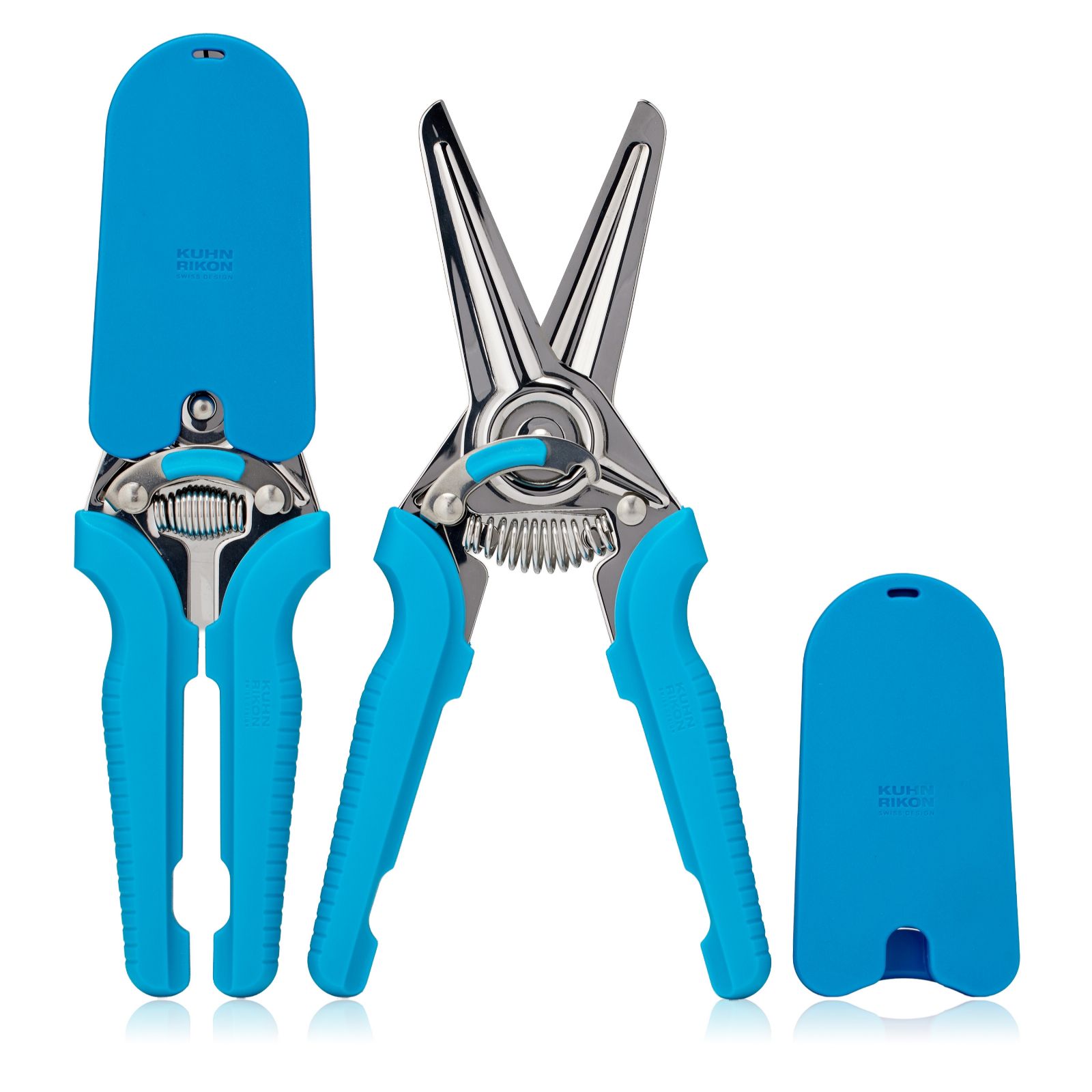 Kuhn Rikon Set of 2 Classic Shears with Magentic Sheath