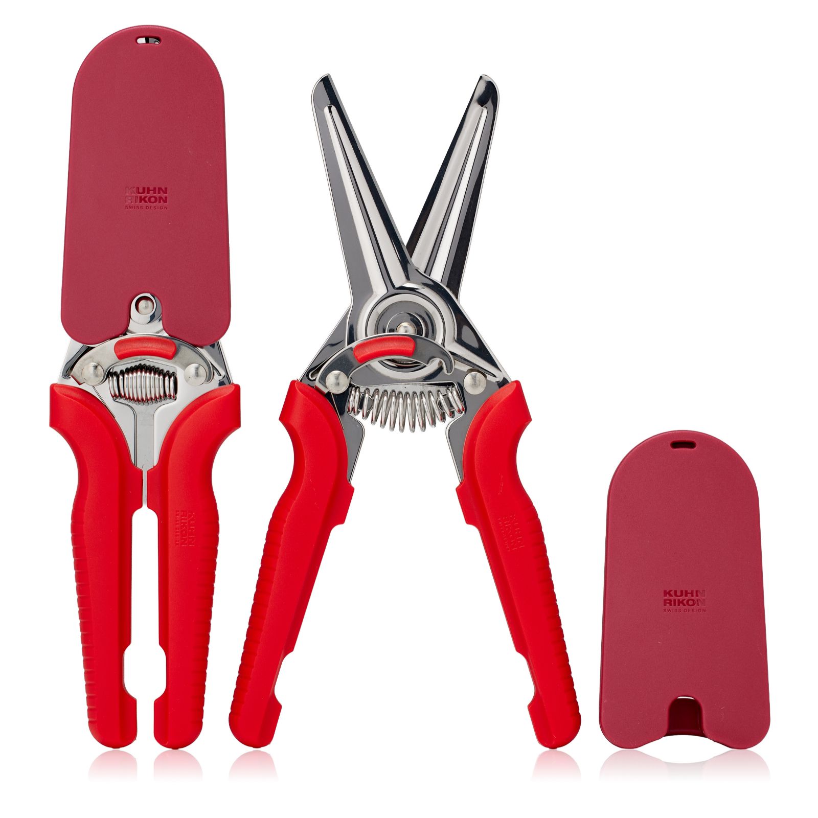 Kuhn Rikon Set of 2 Classic Shears with Magentic Sheath