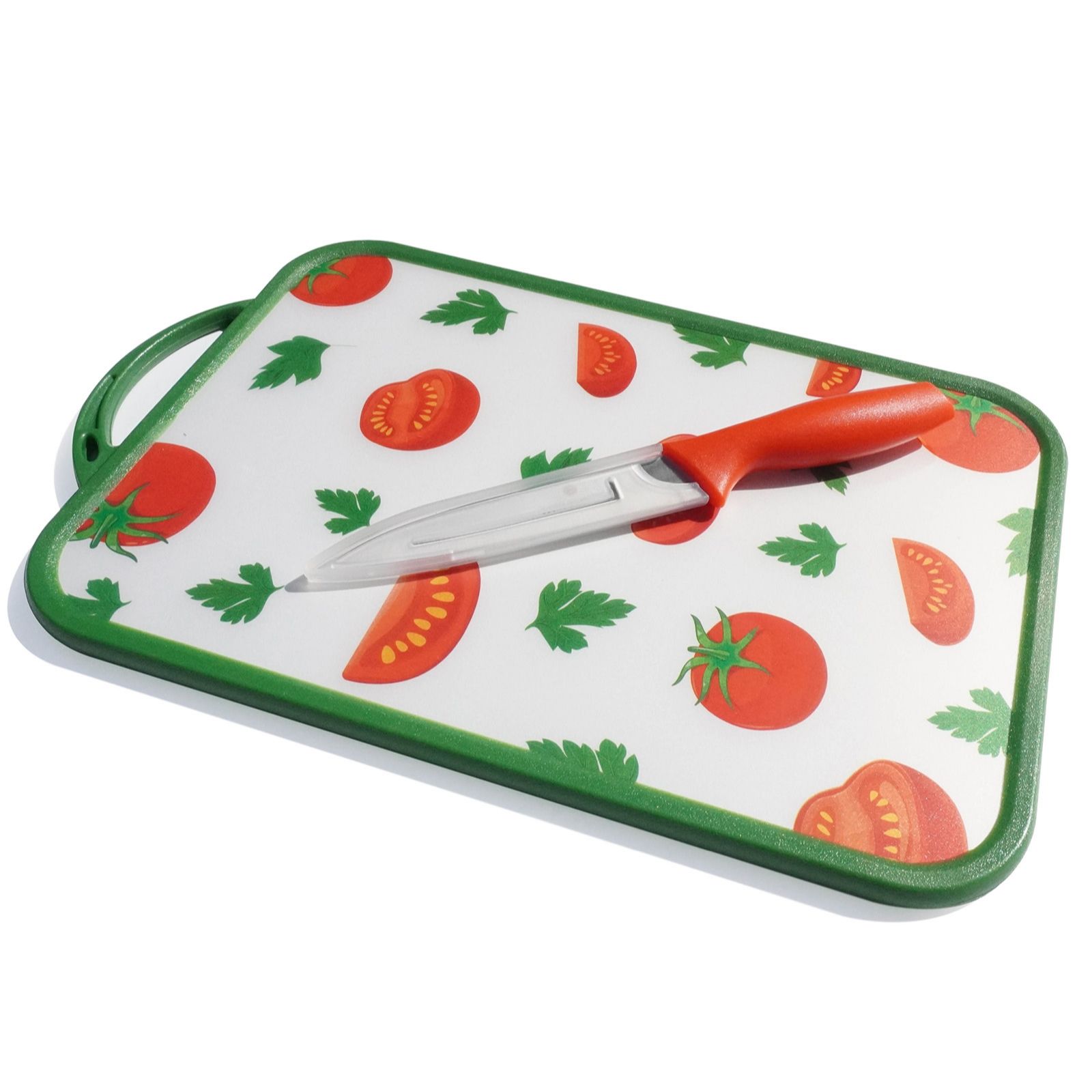 Cook's Essentials Cutting Board with Pairing Knife