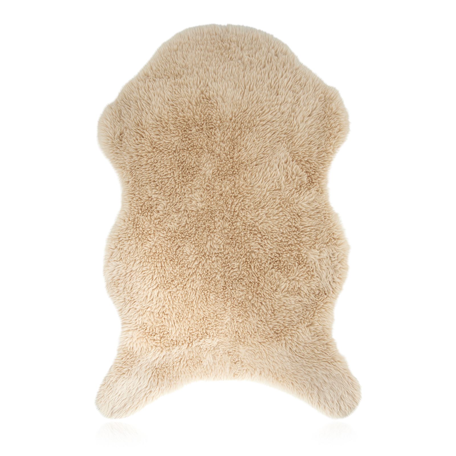 BundleBerry by Amanda Holden Set of 2 Faux Sheepskin Rugs
