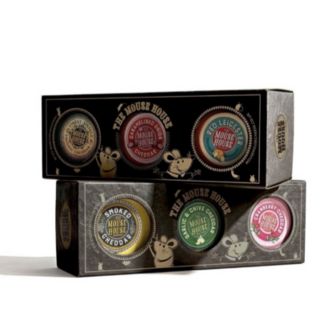The Mouse House Set of 2 Cheese Truckle Trio