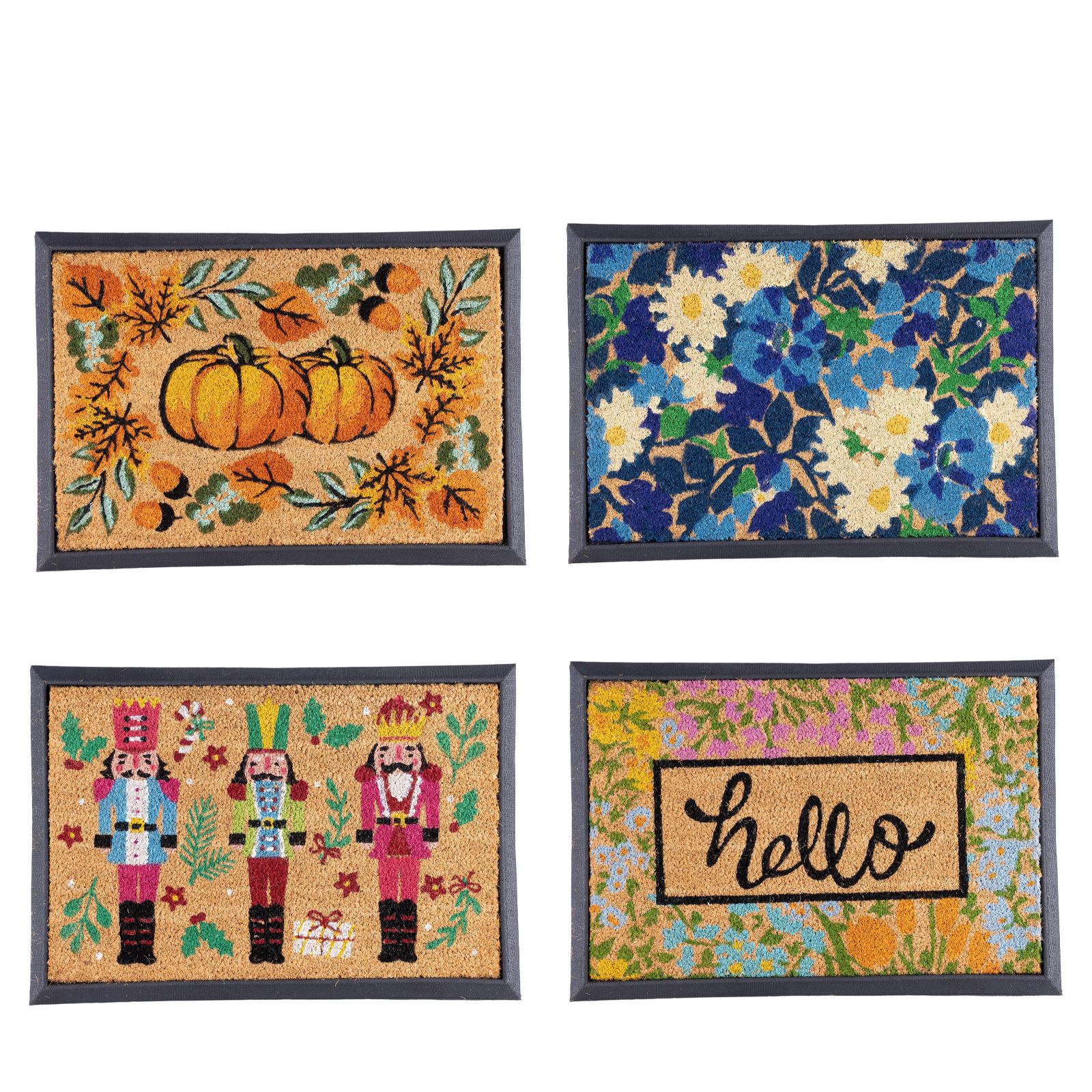 Outlet Home Stories 4 Style Interchangeable All Seasons Door Mat