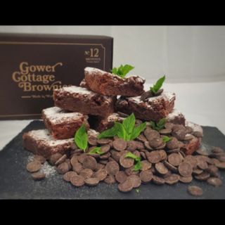 Gower Cottage Limited Edition Set of 12 Mint Brownies